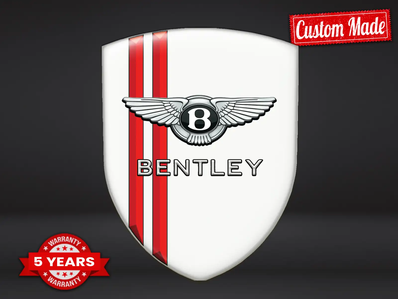 Bentley Pegatinas Negocio Personalizadas Estilo Premium Universal
